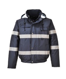 Parka courte marine
